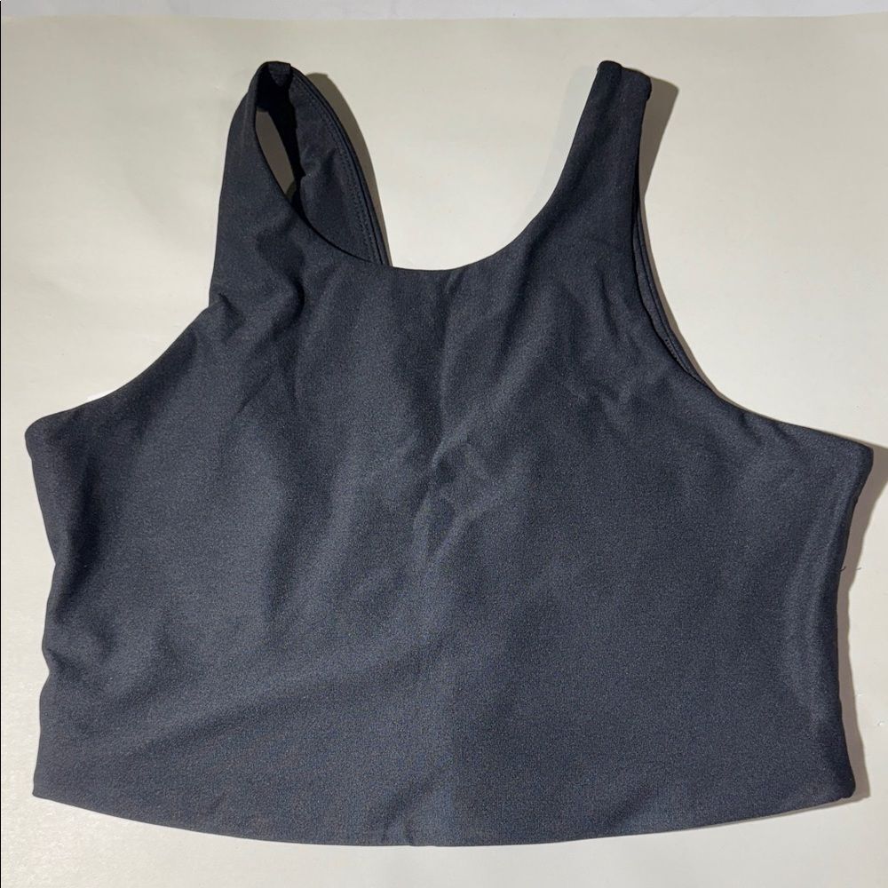 Outdoor Voices Venus Crop Top Black